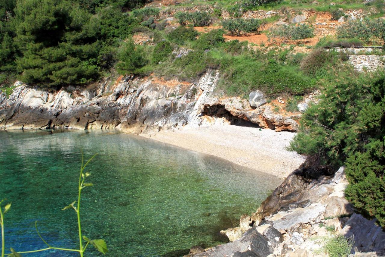 Seaside Secluded Apartments Cove Tvrdni Dolac, Hvar - 12655 Gdinj المظهر الخارجي الصورة