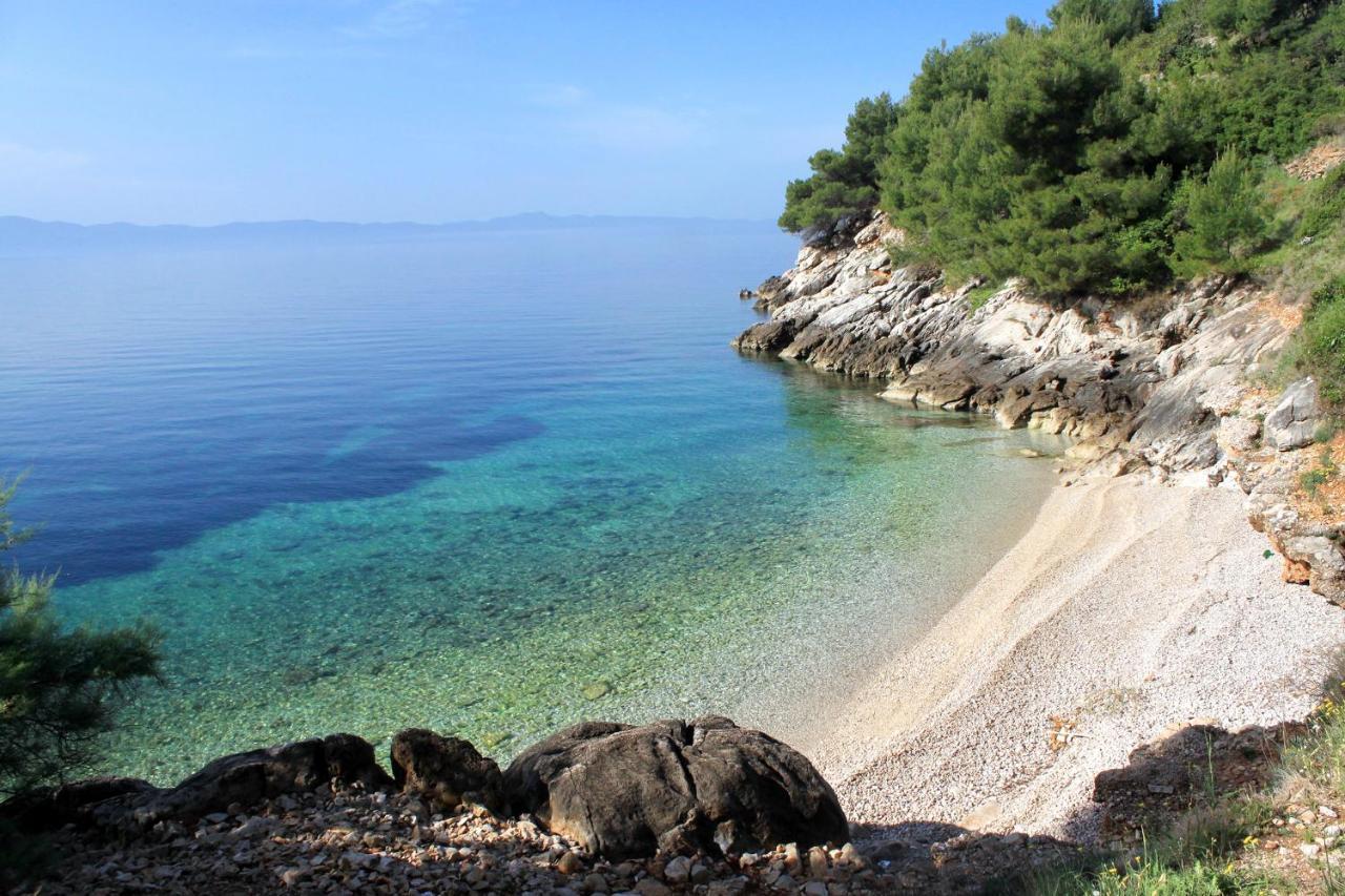 Seaside Secluded Apartments Cove Tvrdni Dolac, Hvar - 12655 Gdinj المظهر الخارجي الصورة